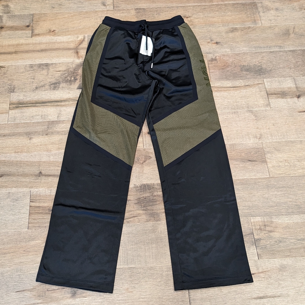 Mens Mcm Colorblock Jogger Pants Black/Multi